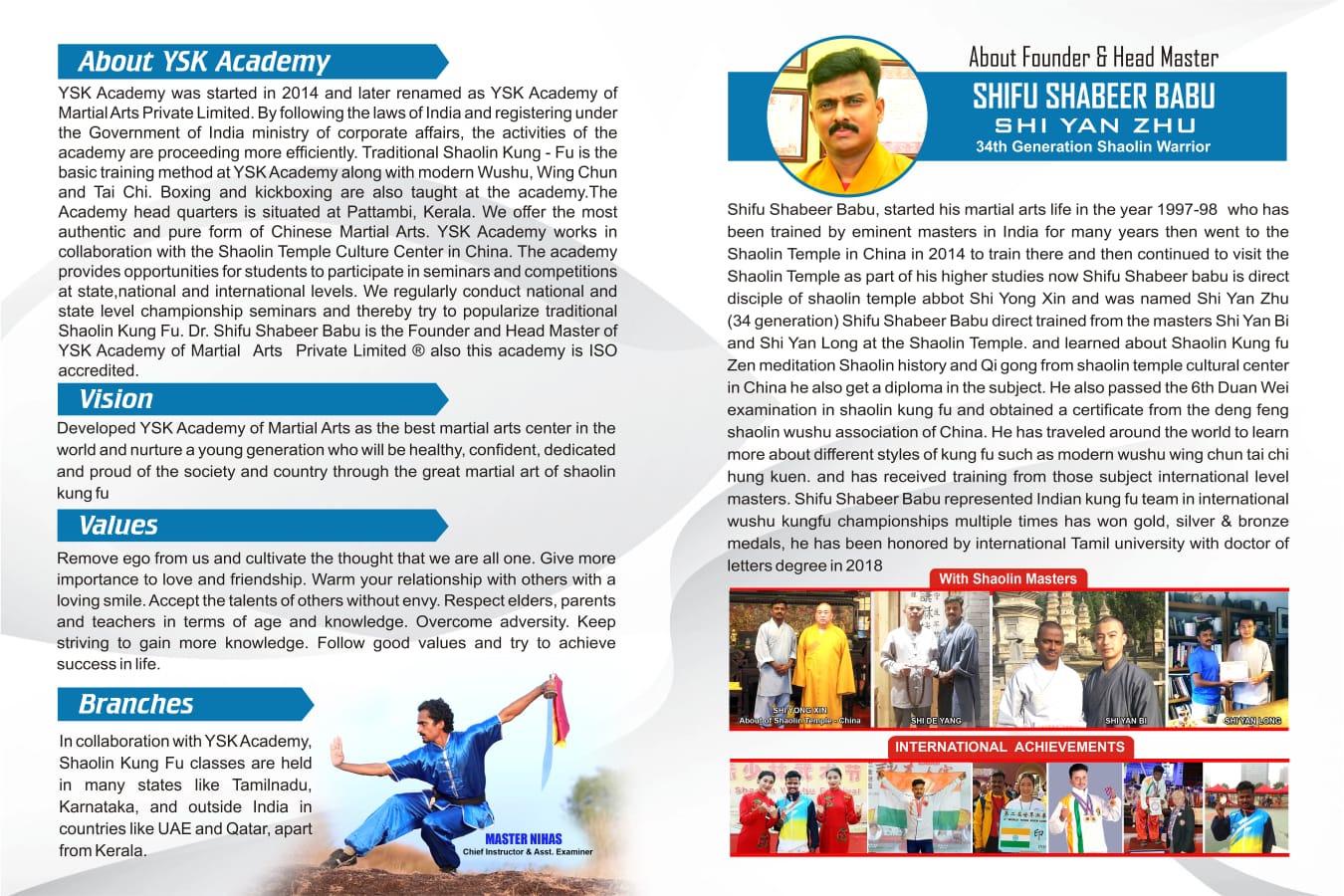 About YSK Academy